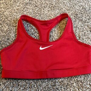 Nike Women's Bold Red Sports Bra